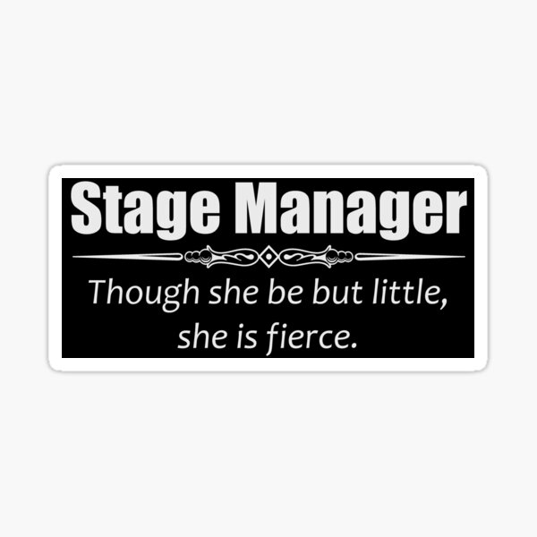 Stage manager