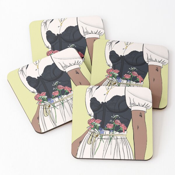 Item preview, collecting roses (black) designed and sold by missluludraws.