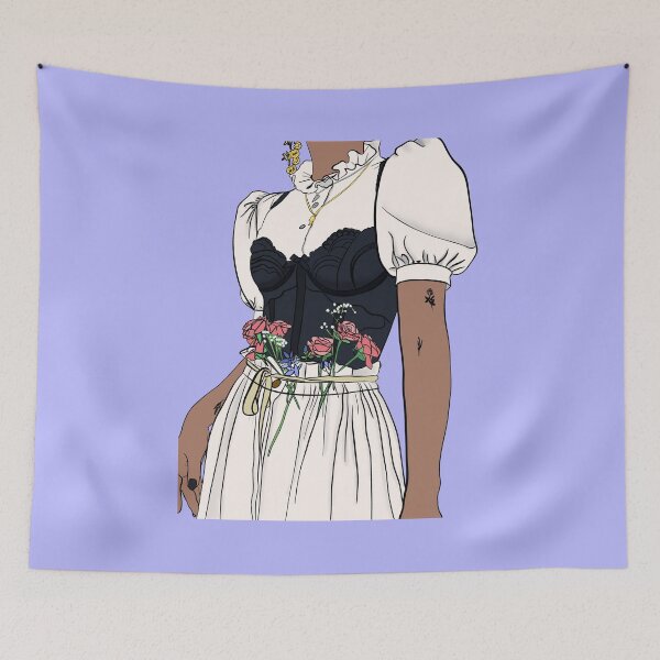 Item preview, collecting roses (black) designed and sold by missluludraws.