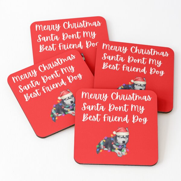Item preview, Merry Christmas santa dont forget my best friend. designed and sold by Doggymadness.