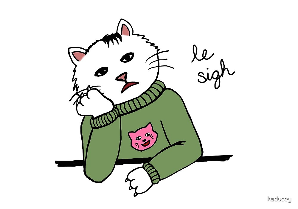 le-sigh-by-kadusey-redbubble