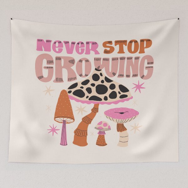 Item preview, Never Stop Growing Groovy Mushrooms designed and sold by bolimj.