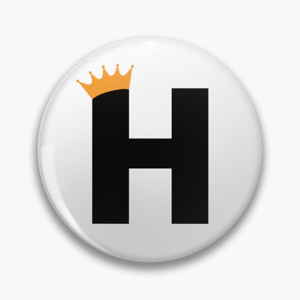 Item preview, Crowned Monogram Letter H designed and sold by Coffee Lifestyle.