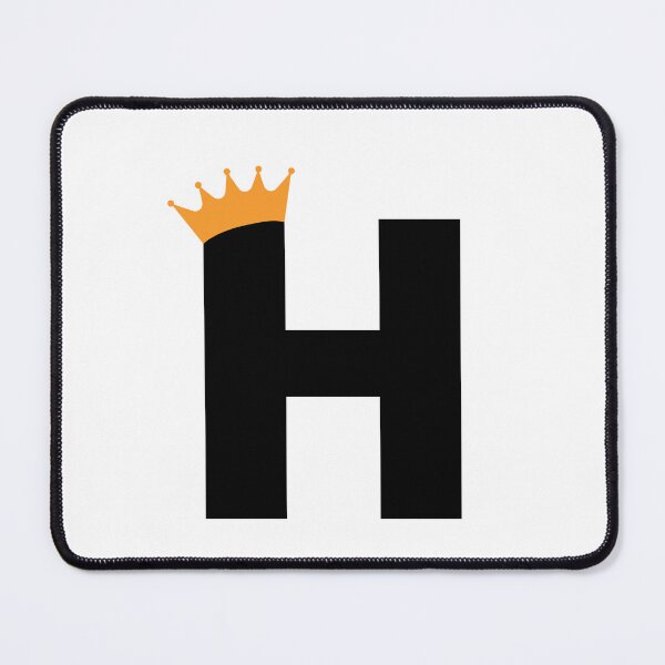 Item preview, Crowned Monogram Letter H designed and sold by Coffee Lifestyle.