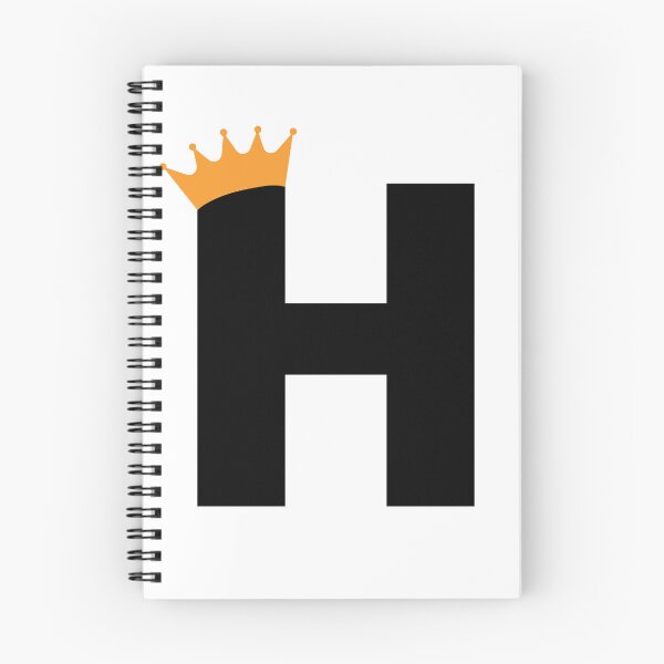 Item preview, Crowned Monogram Letter H designed and sold by Coffee Lifestyle.