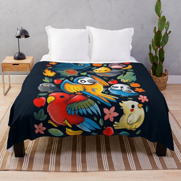 Item preview, parrots designed and sold by VallinArt.