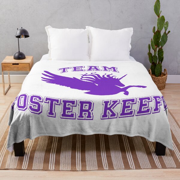Item preview, Team Foster Keefe Silveny Keeper of the Lost Cities Fan Design Purple designed and sold by happynaturalist.