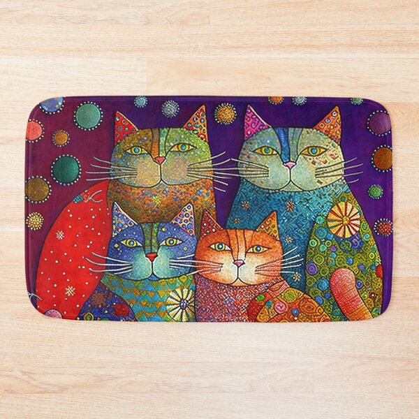 Item preview, Copy of Happy Friendly Colorful Cats designed and sold by Juliascutecornr.