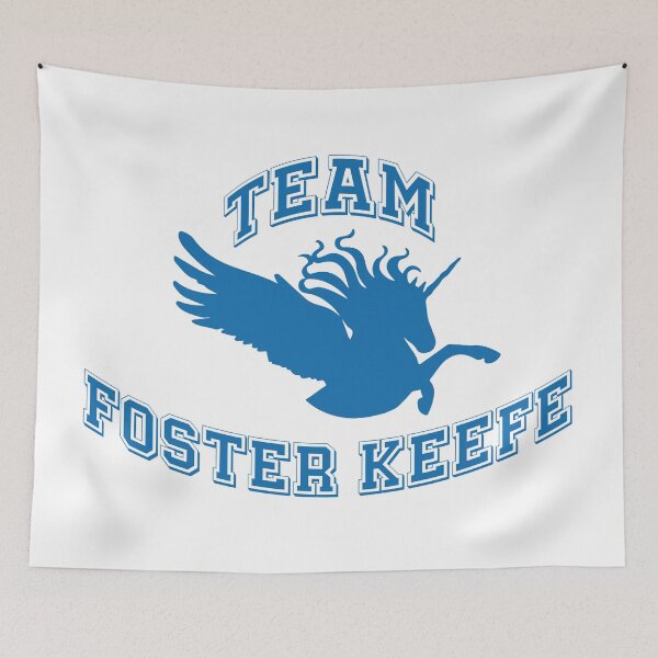 Item preview, Team Foster Keefe Silveny Keeper of the Lost Cities Fan Design Blue designed and sold by happynaturalist.