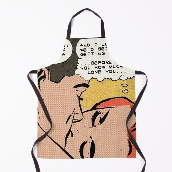 Item preview, Comic couple | Kiss | Retro | Vintage | Lichtenstein Inspired designed and sold by spinolator.