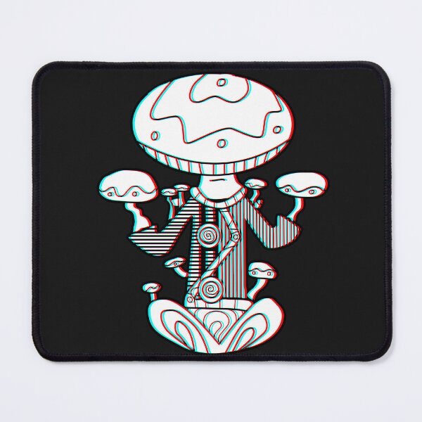 Item preview, 3d Meditating Mushroom Monk - Trippy designed and sold by mikeymadness.