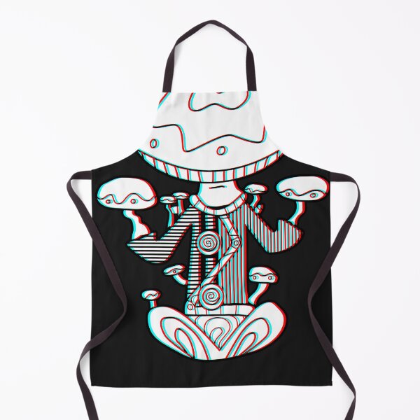 Item preview, 3d Meditating Mushroom Monk - Trippy designed and sold by mikeymadness.