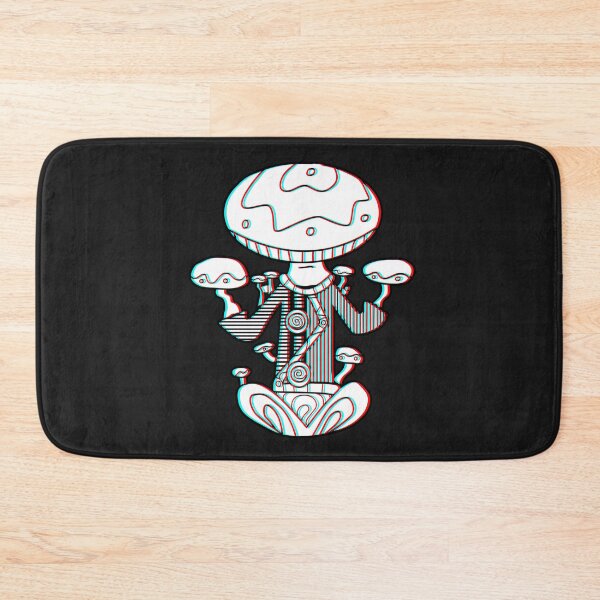 Item preview, 3d Meditating Mushroom Monk - Trippy designed and sold by mikeymadness.