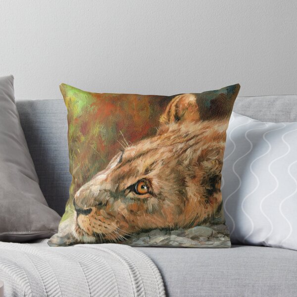 Item preview, Lioness laying down designed and sold by David Stribbling.