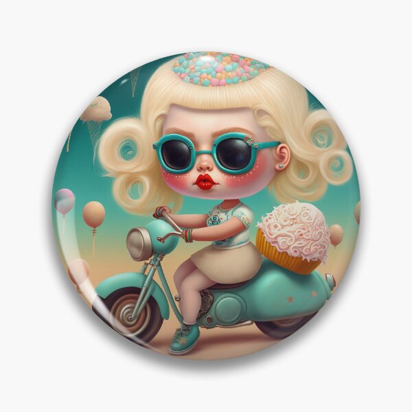 Item preview, Motorbike Sweet Girl designed and sold by AliceMonberCom.