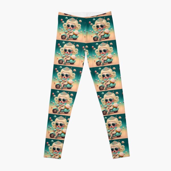 Motorbike Sweet Girl Leggings