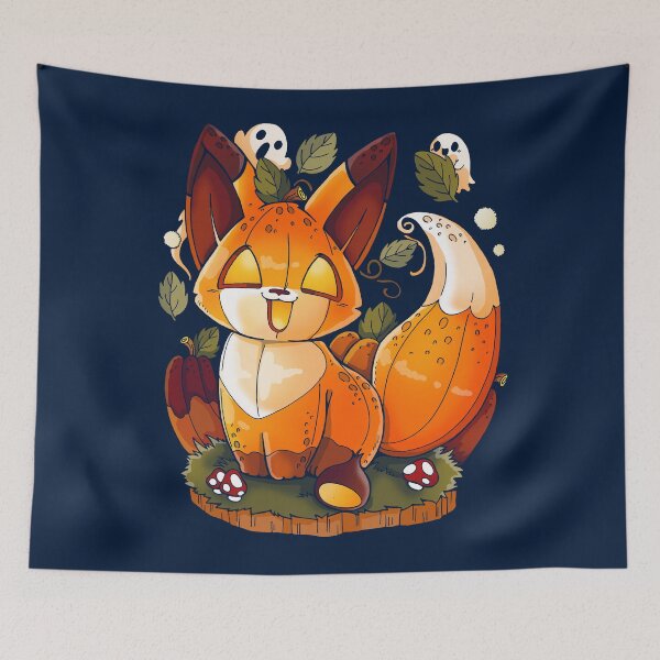 Item preview, pumpking Fox designed and sold by VallinArt.