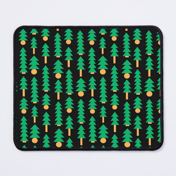 Item preview, pattern with Christmas vector trees designed and sold by iceang shop.