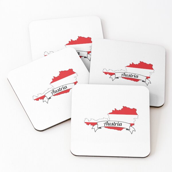 Item preview, Austria Flag Outline designed and sold by Jilliansshop.