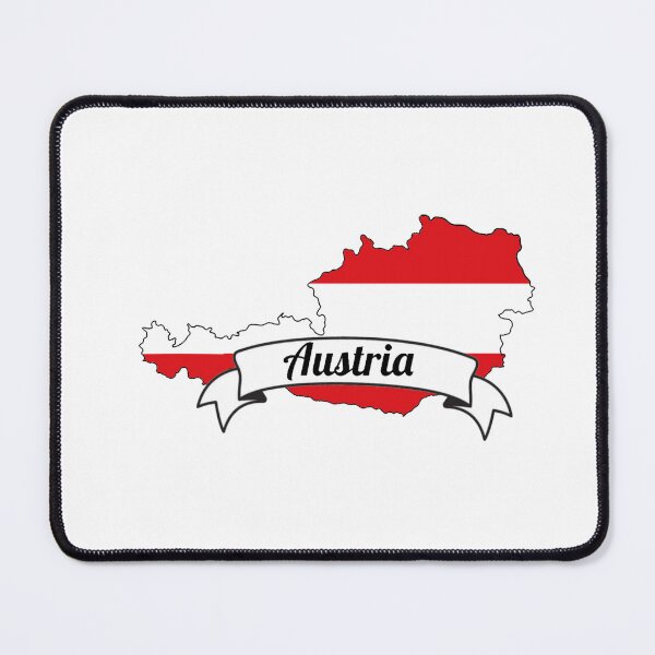 Item preview, Austria Flag Outline designed and sold by Jilliansshop.