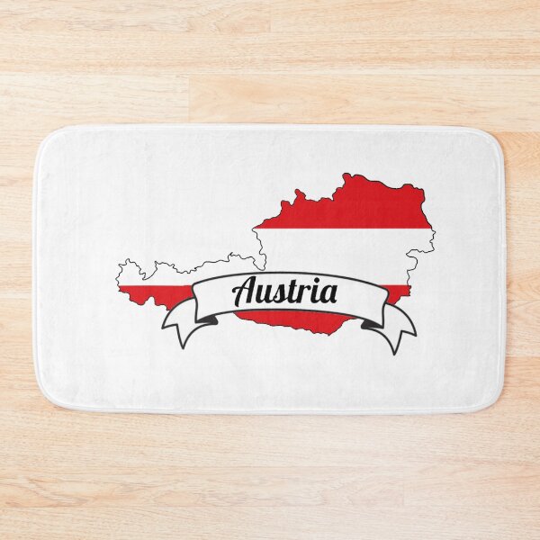 Item preview, Austria Flag Outline designed and sold by Jilliansshop.