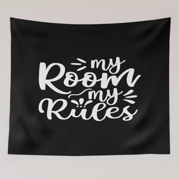 Item preview, My room my rules designed and sold by phassystore.