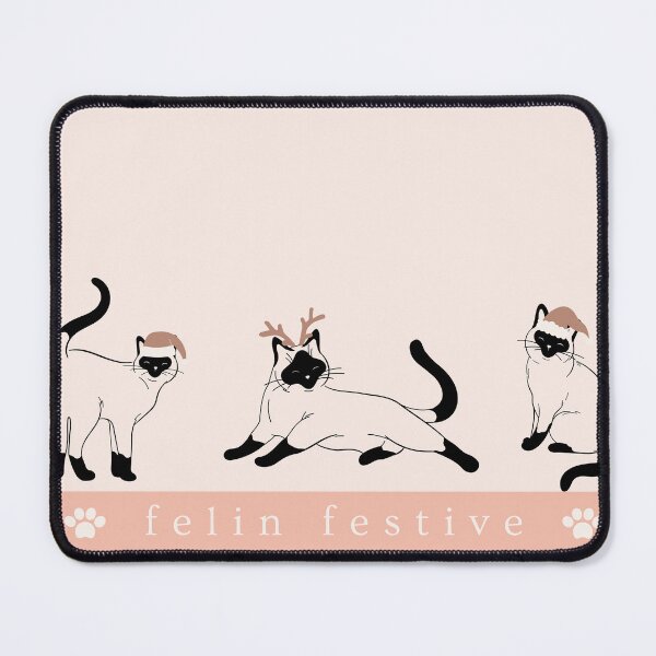Item preview, Siamese Cat Xmas  designed and sold by Siamese connection.