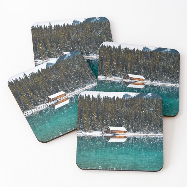 Item preview, Cabin at First Ice designed and sold by KylaWish.