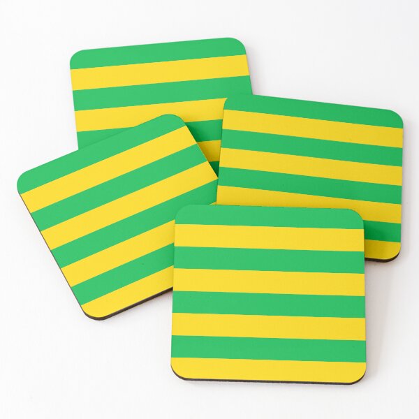 Item preview, Brazil Yellow and Green Hooped designed and sold by Sporting Colour.