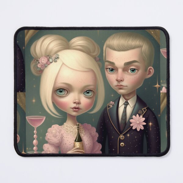 Item preview, Blonde Party Couple designed and sold by AliceMonberCom.