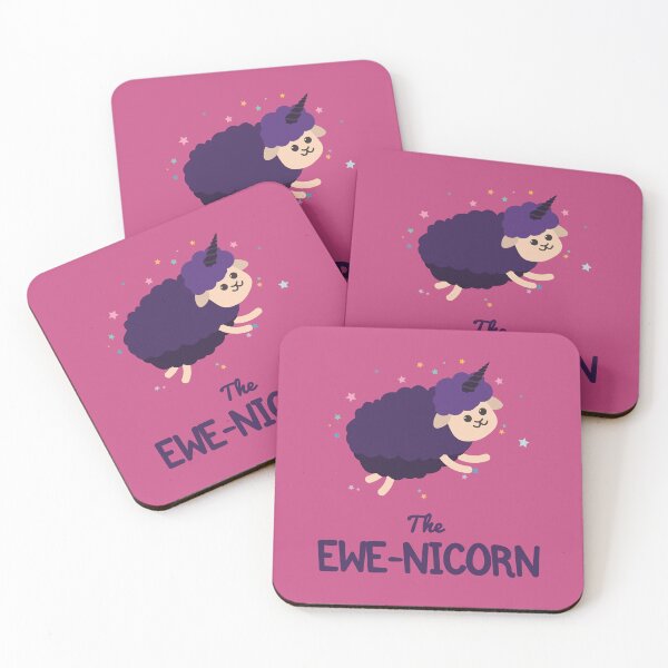 Item preview, Ewenicorn | Ewe Puns | Funny Animal Hybrid designed and sold by Fluffy-Vectors.