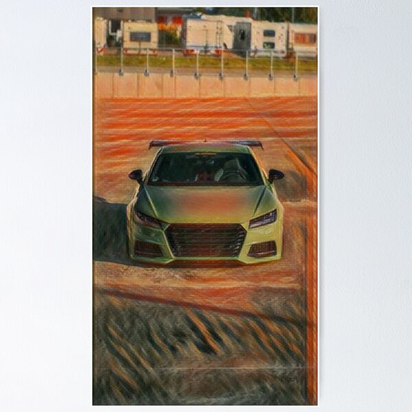 Audi TT RS Poster for Sale by OrangeCars