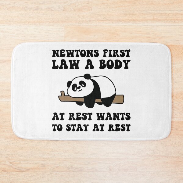 Item preview, Newton s First Law A Body At Rest Wants To Stay At Rest designed and sold by MoviesStoreDz.
