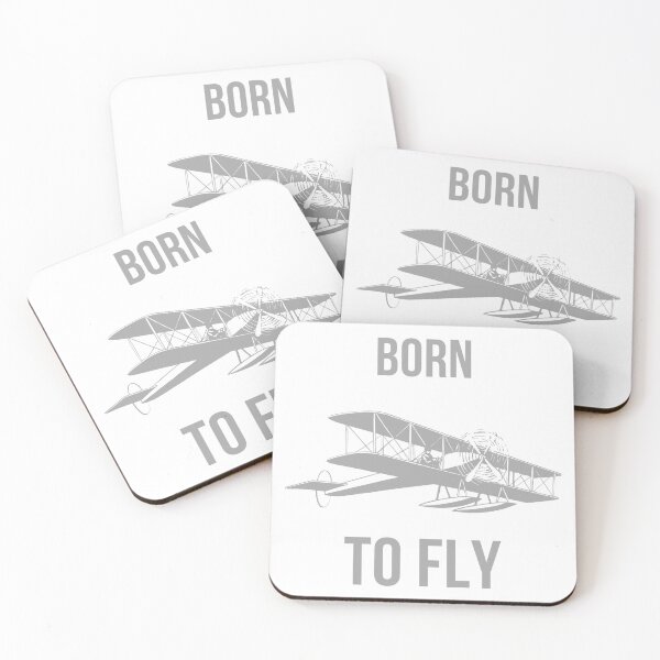 Item preview, Born to fly Aviation Design Aviation T-shirt Sticker designed and sold by VELATA.