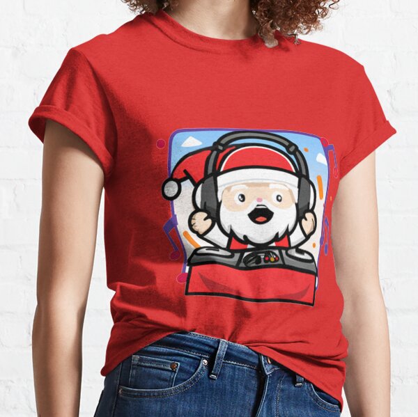 DJ Weihnachtsmann, kawaii Classic T-Shirt