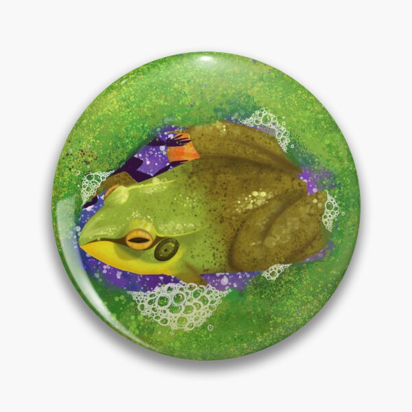 Item preview, green frog designed and sold by FrigidSteel.