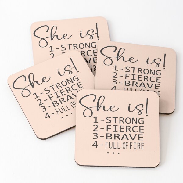 Item preview, she is! strong fierce brave full of fire designed and sold by hamzablk.