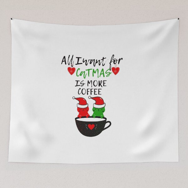 Item preview, All I want for Christmas is more coffee  designed and sold by alaasobhi.