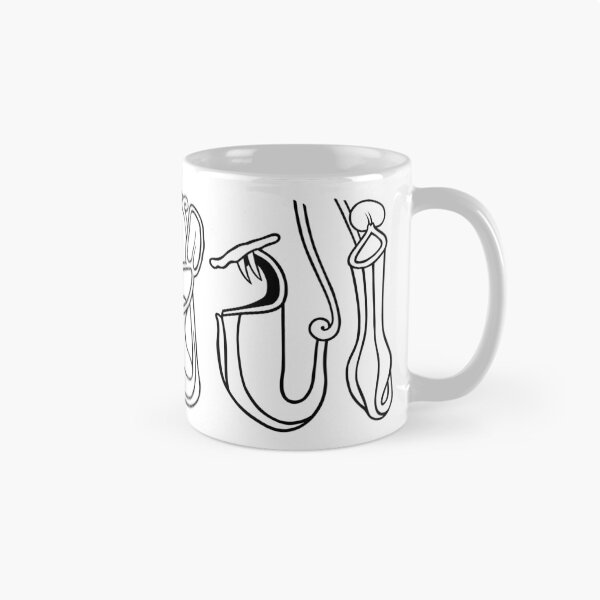 Item preview, Six Nepenthes Pitcher Plant Outlines designed and sold by NepenthesArt.