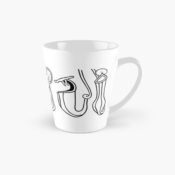 Item preview, Six Nepenthes Pitcher Plant Outlines designed and sold by NepenthesArt.