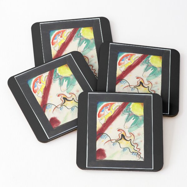 Item preview, Wassily Kandinsky  The Blue Rider  VIIII (1911)  | Wassily Kandinsky Paintings  | Wassily Kandinsky abstract art designed and sold by TeeARTHY.