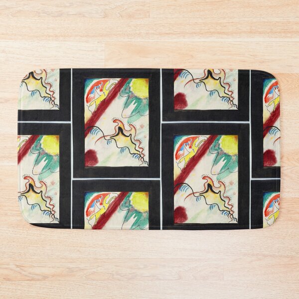 Item preview, Wassily Kandinsky  The Blue Rider  VIIII (1911)  | Wassily Kandinsky Paintings  | Wassily Kandinsky abstract art designed and sold by TeeARTHY.