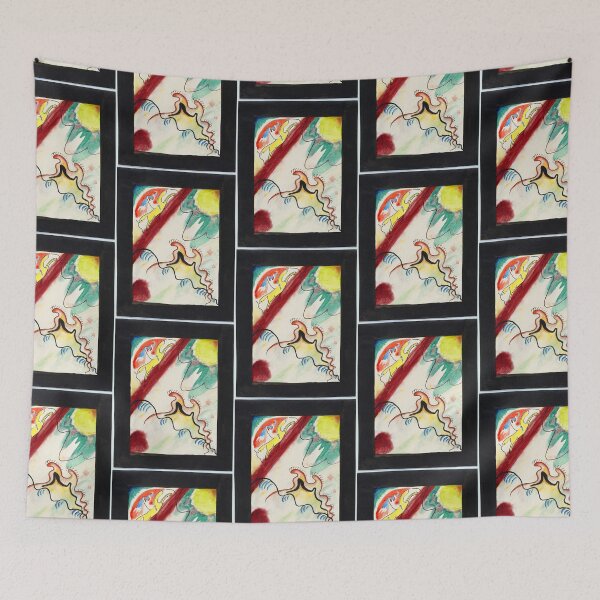 Item preview, Wassily Kandinsky  The Blue Rider  VIIII (1911)  | Wassily Kandinsky Paintings  | Wassily Kandinsky abstract art designed and sold by TeeARTHY.