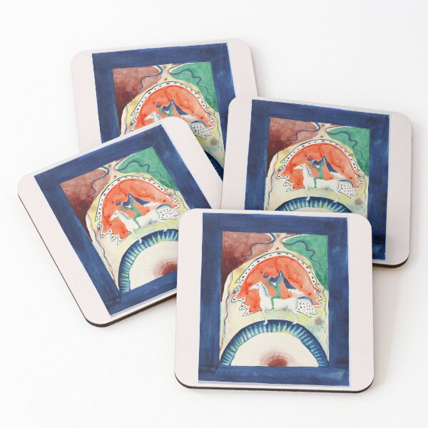 Item preview, Wassily Kandinsky The Blue Rider (1911) | Wassily Kandinsky Paintings  | Wassily Kandinsky abstract art designed and sold by TeeARTHY.