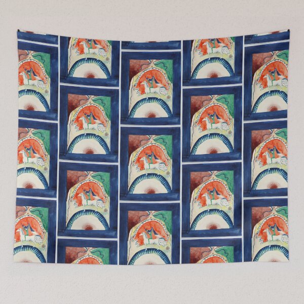 Item preview, Wassily Kandinsky The Blue Rider (1911) | Wassily Kandinsky Paintings  | Wassily Kandinsky abstract art designed and sold by TeeARTHY.