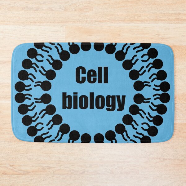 Item preview, Cell biologist, blue background designed and sold by Osher-BioArt.