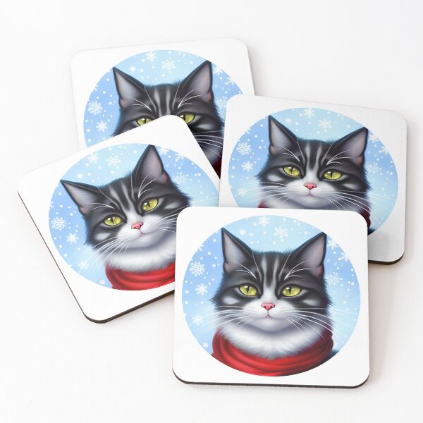 Item preview, Funny Cat Christmas designed and sold by ArtificialCraft.