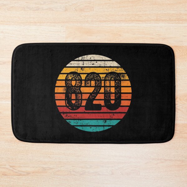 Item preview, Distressed Vintage Sunset 820 Area Code designed and sold by Gold Wings Tees.