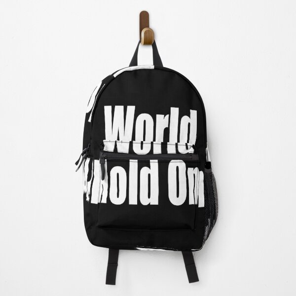 Item preview, Save The Planet - World Hold On (White) designed and sold by Brazz Official.