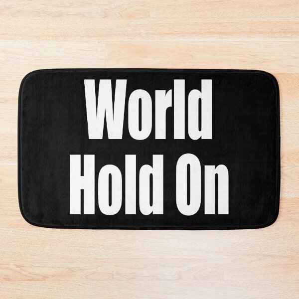 Item preview, Save The Planet - World Hold On (White) designed and sold by Brazz Official.
